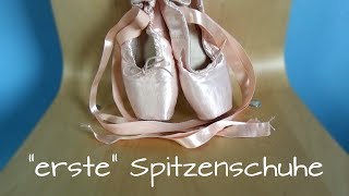 Meine quoterstenquot Spitzenschuhe  Kiras Korner [upl. by Cleland971]