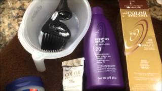 Sensitive Scalp What Products to use to color your hair professionally and save money [upl. by Irby]