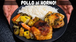 POLLO al Horno 2 recetas Faciles y Economicos  Abelca [upl. by Animahs]