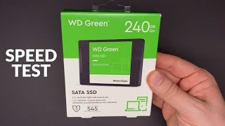 Western Digital WD GREEN SSD Speed Test amp Unboxing [upl. by Servetnick140]