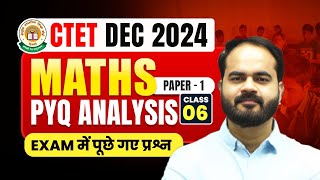 CTET 14th Dec 2024 Maths Previous Year Paper Analysis Class by Uday Sir [upl. by Bridges906]