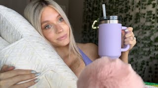 ASMR Showing You My Pregnancy Favorites Close Whisper Clothing Body Care Tapping☁️ [upl. by Whitelaw]