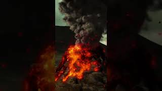 Explosive Voclano Eruption [upl. by Ecnerual]