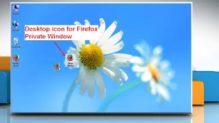 Create a Mozilla® Firefox Private Browsing Desktop Icon [upl. by Odrarej]