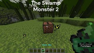 I Added Music Disc In The Swamp Monster 2 And The Wood Monster Mod [upl. by Ardnuaed]