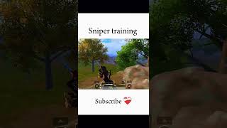 snipper training 💀sniperking snipertraining bgmi subscribemychannel BattlegroundsMobileIN [upl. by Ailimaj]