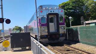 Commuter Rail MiddleboroughLakeville Line at Braintree [upl. by Redmund196]