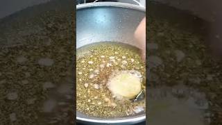 Frying Falafel shortvideo asmr viralshort satisfayingsounds [upl. by Remsen]