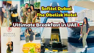 Sofitel Dubai The Obelisk Hotel  Ultimate Breakfast In UAE 🇦🇪  Food Tour [upl. by Cherry]