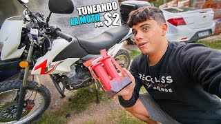 COMO TUNEAR TU MOTO CON POCO DINERO [upl. by Krenn656]