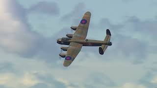 AirtoAir Lancaster Flight  Canadian Warplane Heritage Museum [upl. by Turpin382]