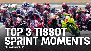 Top 3 Tissot Sprint Moments 🦾  2024 FrenchGP [upl. by Uuge561]