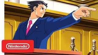 Phoenix Wright Ace Attorney Trilogy  Launch Trailer  Nintendo Switch [upl. by Neile]