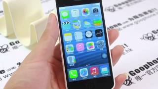 Goophone i5C hands on  iPhone 5c clone from China [upl. by Ariela521]