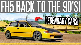 Forza Horizon 5 UPDATE 39 quotBACK TO THE 90Squot WILL HAVE SPECIAL CARS [upl. by Dauf]