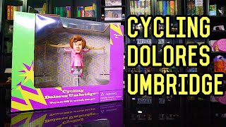 Cycling Dolores Umbridge  Umbridge Unicycle  Rare Harry Potter Prop [upl. by Ainesy]