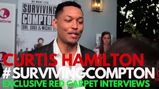 Curtis Hamilton quotDr Drequot at Lifetimes “Surviving Compton Dre Suge amp Michel’le” Premiere [upl. by Lzeil]