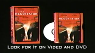 THE NEGOTIATOR 1998 VHS movie trailers amp previews VHS Rip  VHS Digitization from Dirty Work [upl. by Giacomo]