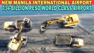 734Billion peso World class Airport Bulacan Airport NEW MANILA INTERNATIONAL AIRPORT update [upl. by Guglielmo]