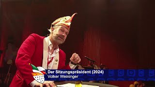 Der Sitzungspräsident quotVolker Weiningerquot  Immer wieder neue Lieder 2024 [upl. by Fablan]