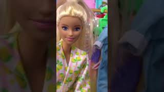 Barbie Family Baby Doll Morning Routine [upl. by Rafe]