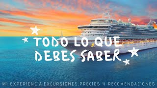 Qué EXCURSIONES convienen en CRUCEROS por Argentina Brasil y Uruguay [upl. by Flemming]