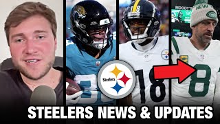 Steelers SIGN AllPro Did Mike Williams Throw Shade At Rodgers  BAL Never Offered Queen Contract [upl. by Anytsirhc]