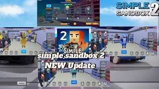 SSB2 NEW Update COMING LEVEL PASS SIMPLE SANDBOX 2 1780 Version [upl. by Uziel853]