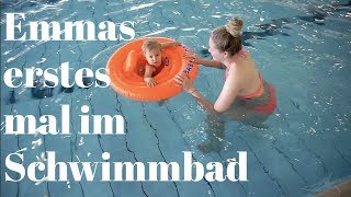 Schwimmbad  Sandkasten  Ein Tag rund um Emma  Familyvlog  julaavo [upl. by Yentruok]