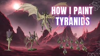 Creating My New Tyranid Scheme How To Paint Leviathan Style Tyranids [upl. by Kisor]