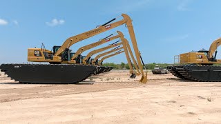 EIK Amphibious Excavators [upl. by Tiraj]