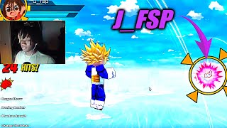 Bodying Jfsp and the Lobby in Roblox Dragon Ball Nexus [upl. by Etat]