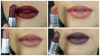 MAC LIPSTICK COLLECTION [upl. by Aitselec]