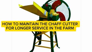 CHAFF CUTTER MACHINE FOR DAIRY FARMING [upl. by Tigdirb]