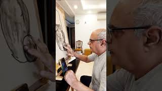 Best Drawing Workshops in Delhi art drawing painting fineart artclasses asmr [upl. by Eislek]