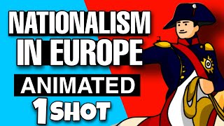 Rise of nationalism in europe class 10 one shot ANIMATION History chapter 1 class 10 one shot [upl. by Malonis]