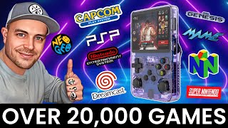 The Plug amp Play R36S Handheld Has Over 20K Games [upl. by Aneram]