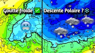 ❄️ Descente Polaire en Approche  Goutte Froide Confirmée 🌨️ Préparezvous au Froid [upl. by Rebah]