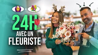 UNE JOURNÉE CHEZ UN FLEURISTE 💐✨  découverte métier  4 [upl. by Annoynek358]