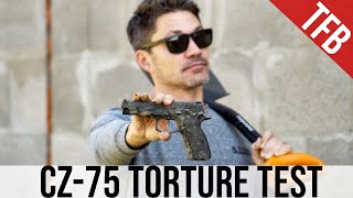 Is the CZ75 Actually Reliable Lets Torture Test It [upl. by Enibas]