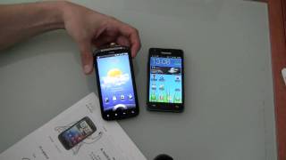 HTC Sensation und Samsung Galaxy S2 Vergleich Software [upl. by Itida]