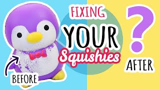 Squishy Makeovers Fixing Your Squishies 20 [upl. by Felizio]