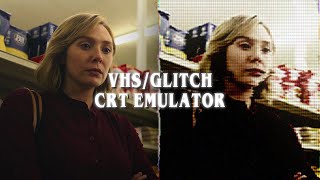 Famous VHSGlitch effect  CRT EMULATOR  after effects tutorial [upl. by Ress]