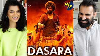 DASARA TRAILER REACTION  Nani Keerthy Suresh  Srikanth Odela  Santhosh Narayanan [upl. by Swehttam]