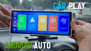 Como tener CARPLAY y ANDROID AUTO en cualquier carro I instalación externa [upl. by Nylzaj42]