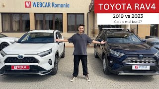 Facelift înseamnă mai bun Comparație între TOYOTA RAV4 2019 vs 2023 [upl. by Ecaidnac]