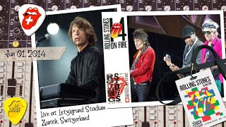 The Rolling Stones live at Letzigrund Stadion  Zürich  1 June 2014  full concert  multicam video [upl. by Ailat408]