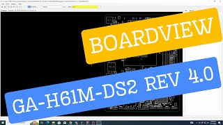 Boardview  Schematic digram  gigabyte GAH61MDS2 REV 40 Schematics Free Dowload [upl. by Sandro579]