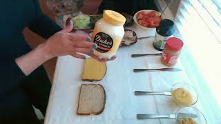 ASMR  Making Sandwiches 2132024 Some Whispering [upl. by Guadalupe]