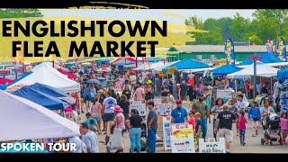 Englishtown Flea Market NJ 🛍️ Englishtown Auction Sales New Jersey 🛍️ Guided Tour [upl. by Llemmart]